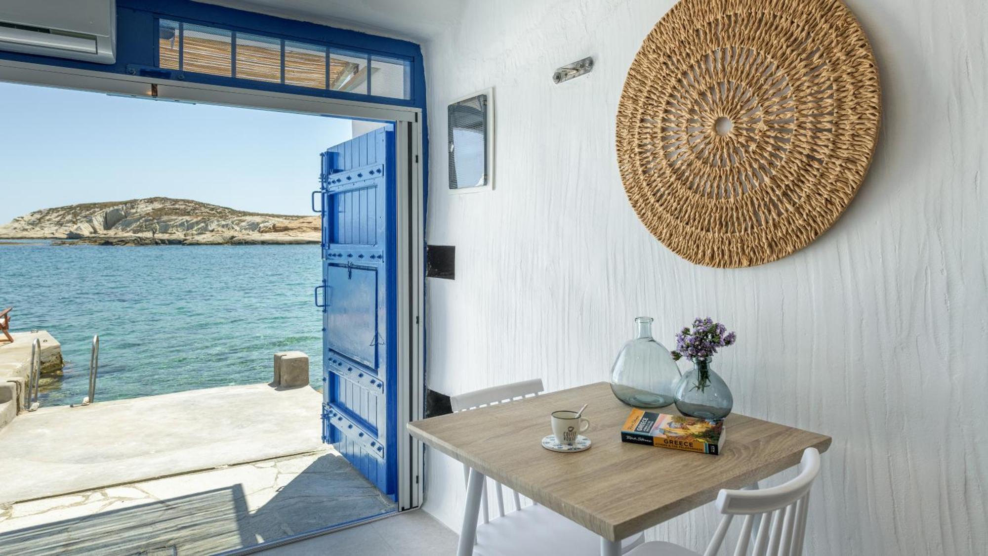 Esperanza Boathouses Mandrakia المظهر الخارجي الصورة