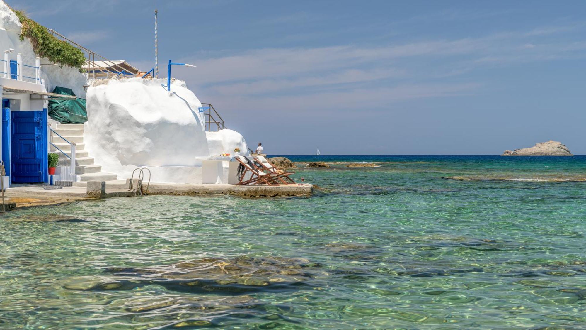 Esperanza Boathouses Mandrakia المظهر الخارجي الصورة