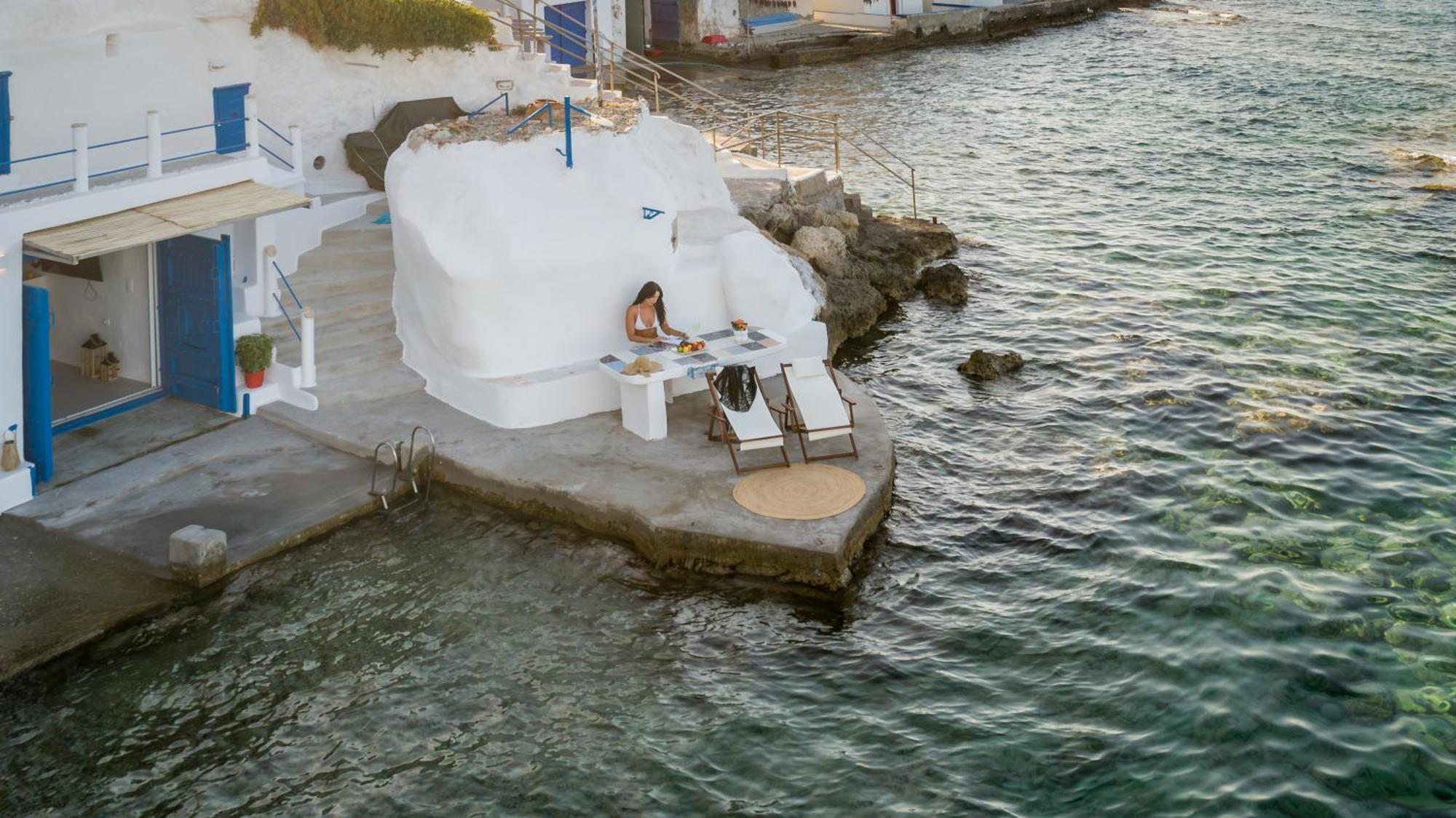 Esperanza Boathouses Mandrakia المظهر الخارجي الصورة
